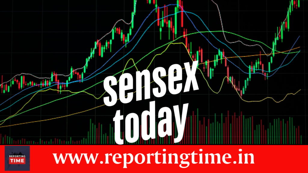 live sensex today